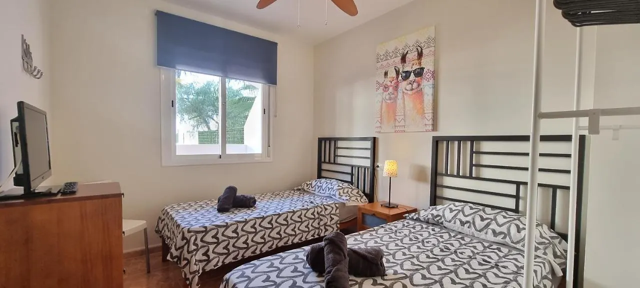 Homes Of Spain, Apartamentos Paraiso Vera Playa, Ed Nuku Hiva, Bajo X Con Piscina Privada Y Jardin Privado A Pie De Playa , Wifi